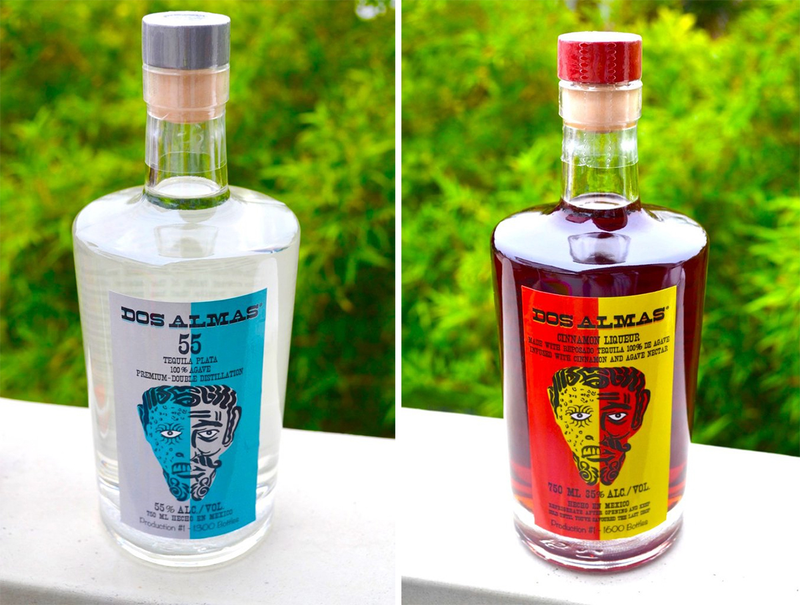 The clear plata is $79.99 a bottle, while the cinnamon liquor is $54.99.